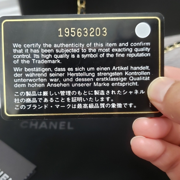 ***SOLD***100% Authentic Chanel Caviar Black GHW WOC - Picture 5 of 13